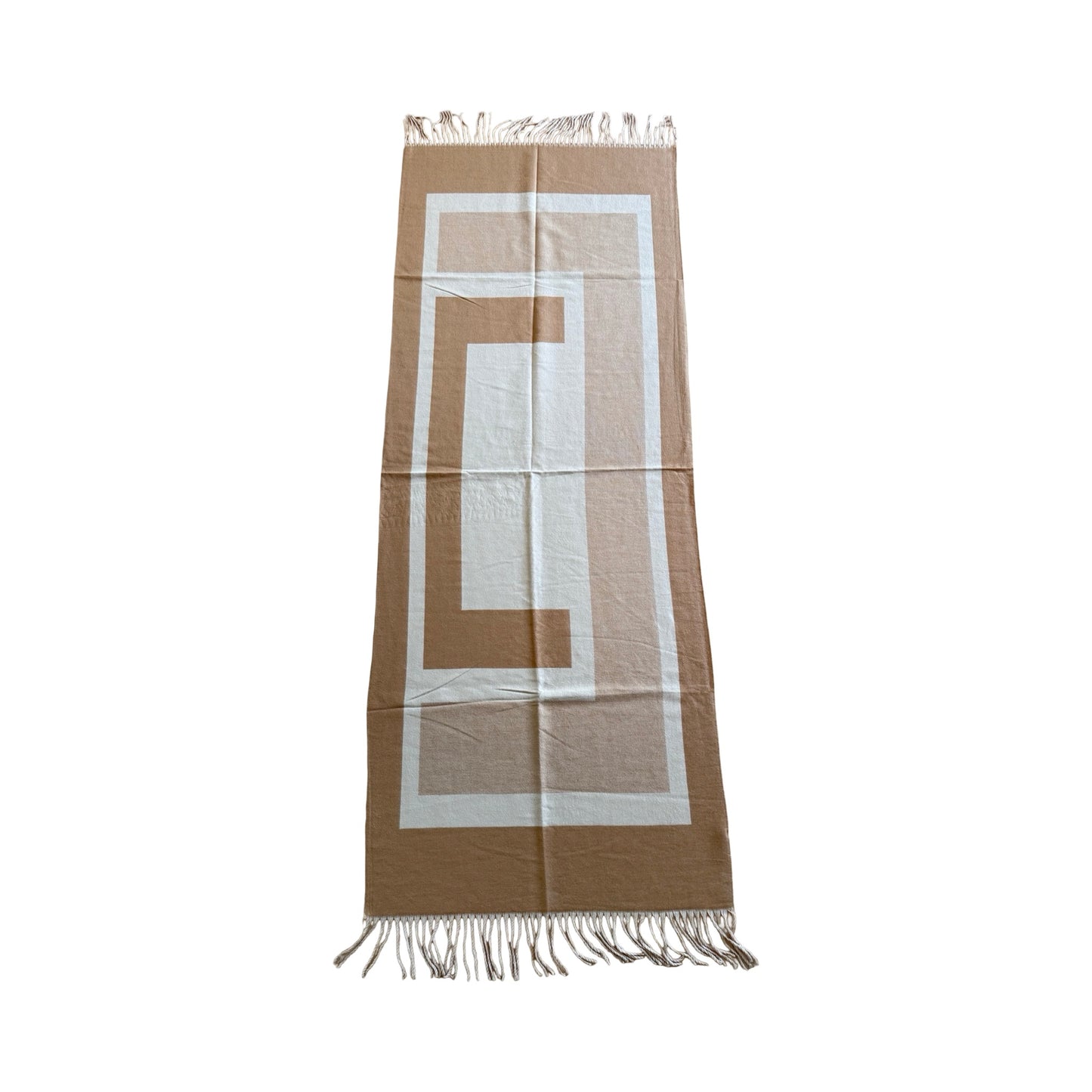 Vinterblød Tørklæde Beige | MAS SELECTION