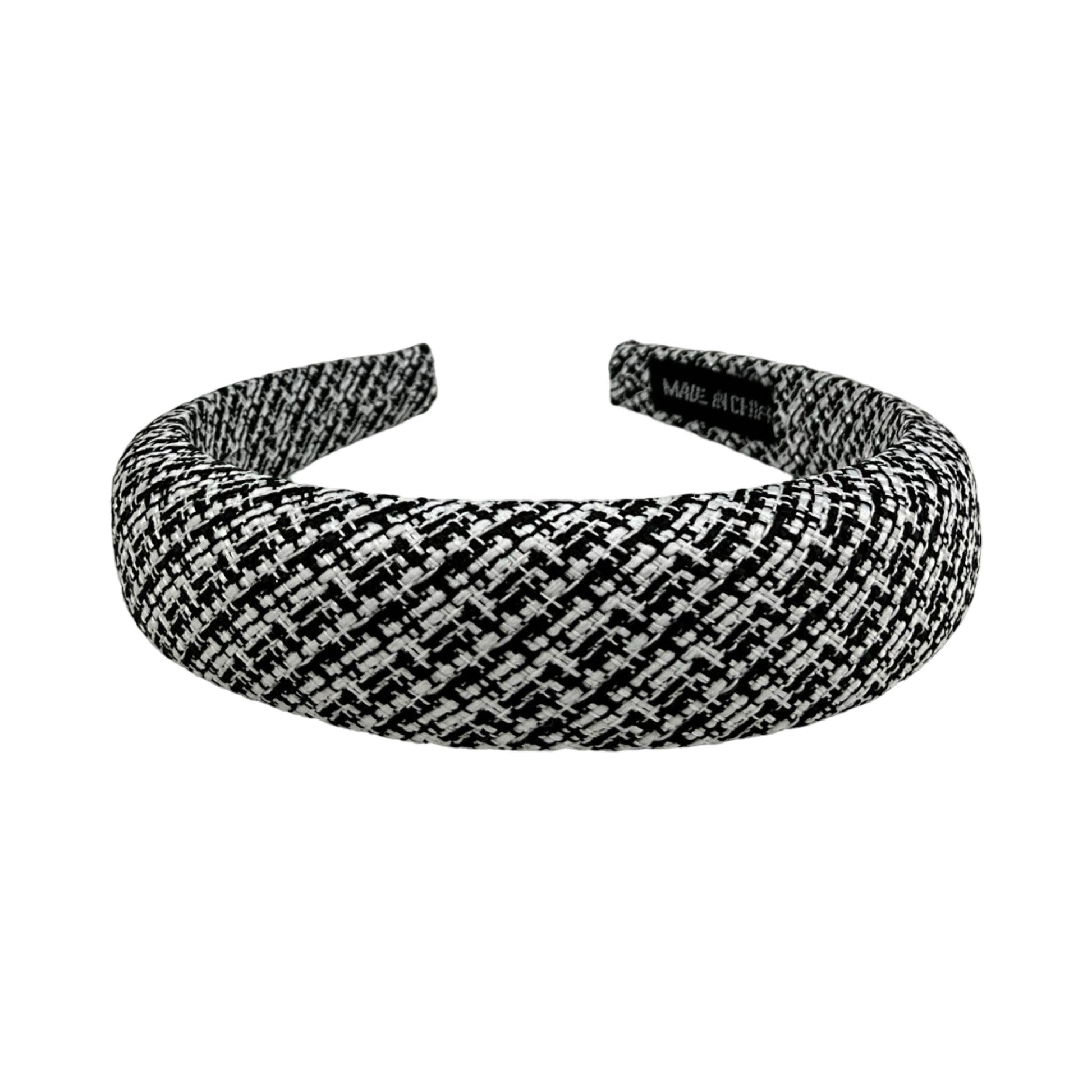 Valentina Hårbøjle Sort og Hvid| MAS SELECTION