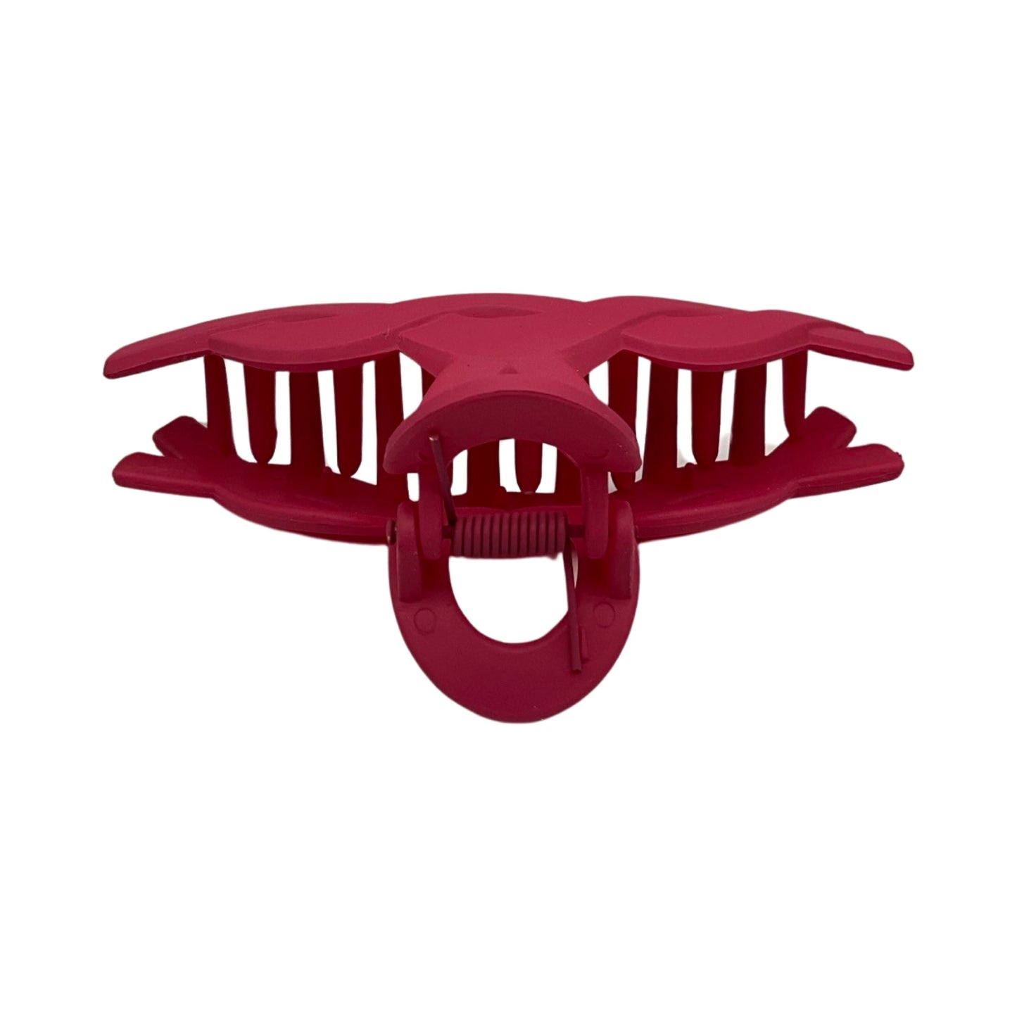 Hårklemme Crossover Design Rød