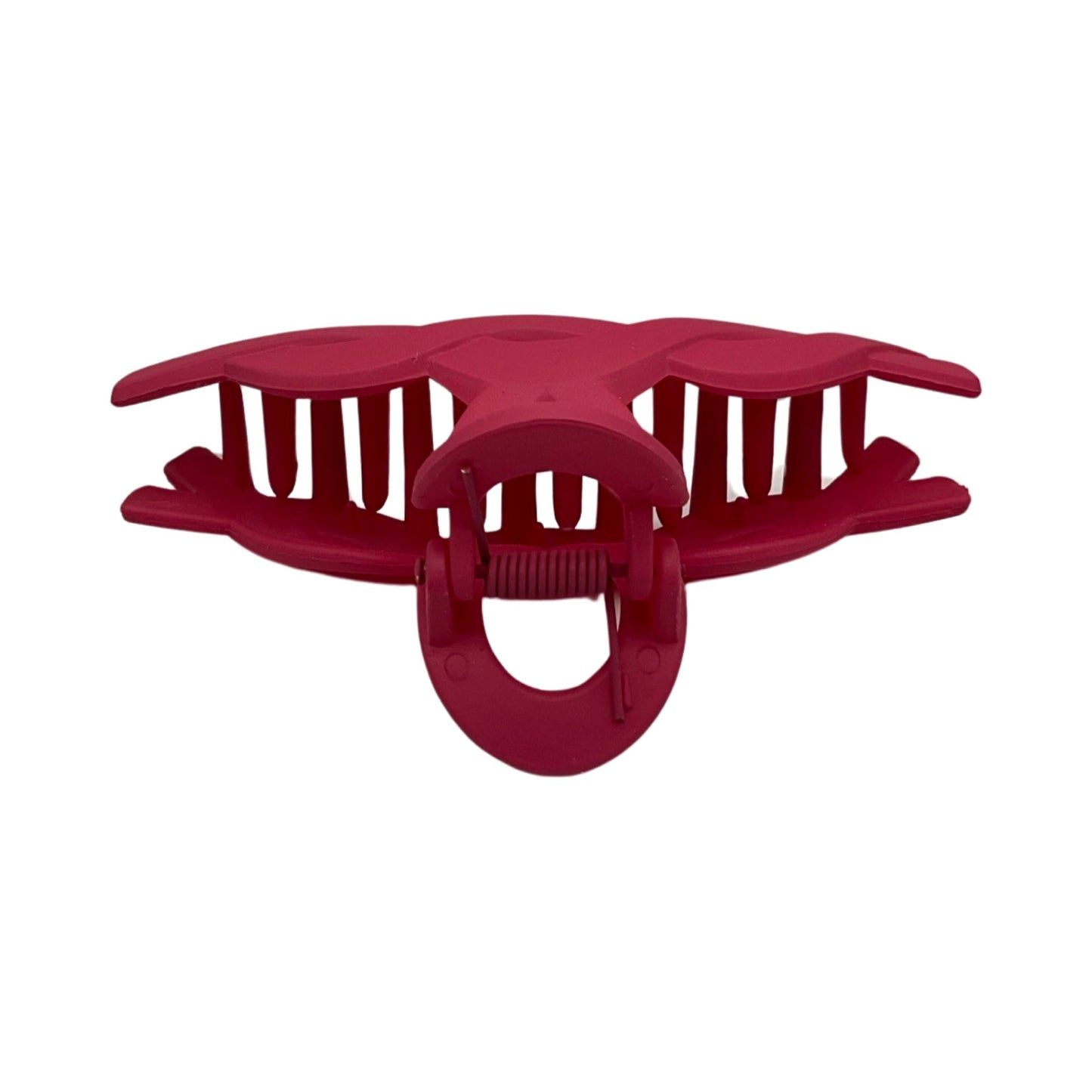 Hårklemme Crossover Design Rød| MAS SELECTION