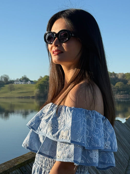 Antonella Solbriller Brun Polariseret