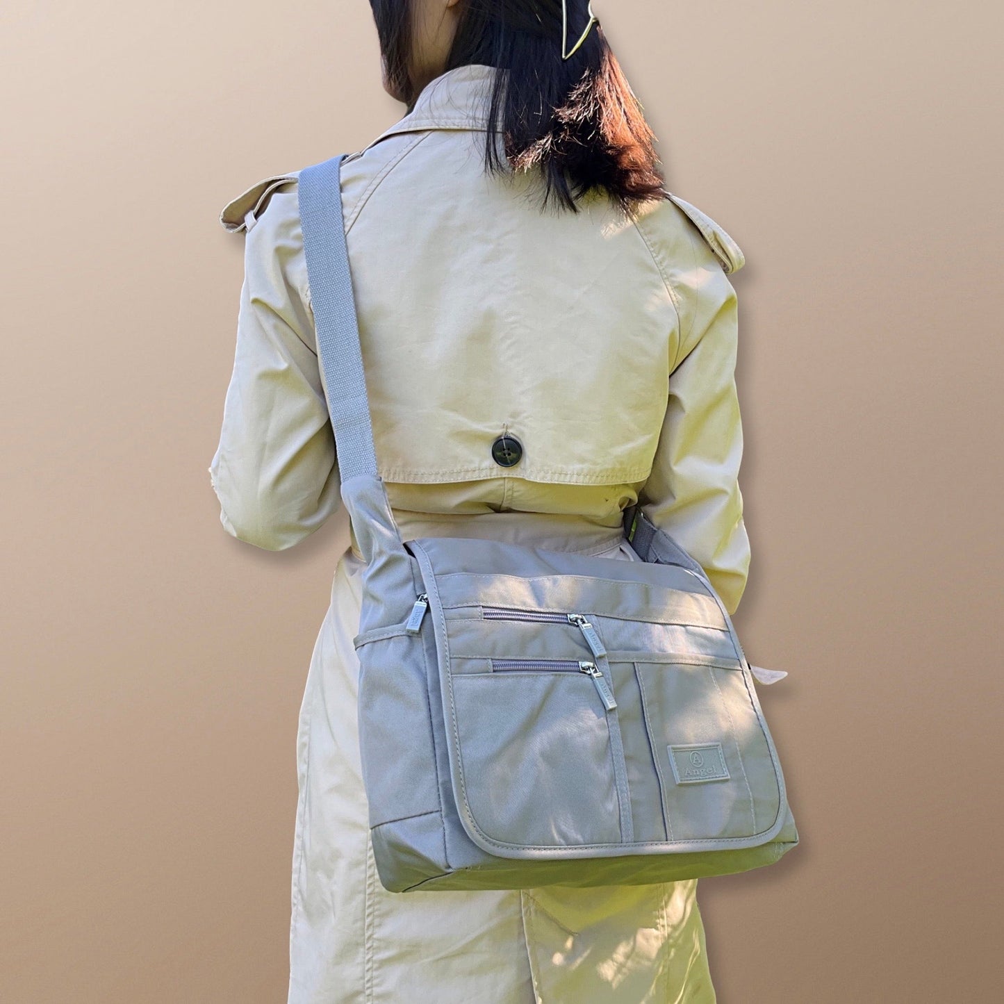 MS Funktionel Skuldertaske Lilla| MAS SELECTION