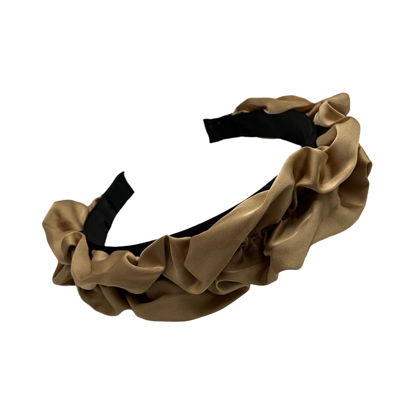 Satin Hårbøjle Beige| MAS SELECTION