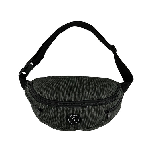 Bæltetaske S sort med hvid refleks| MAS SELECTION