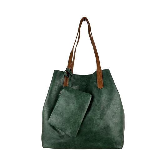 Veronica 3 i 1 Shopper Grøn| MAS SELECTION