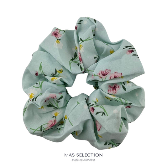 Blomsterscrunchie Grøn| MAS SELECTION