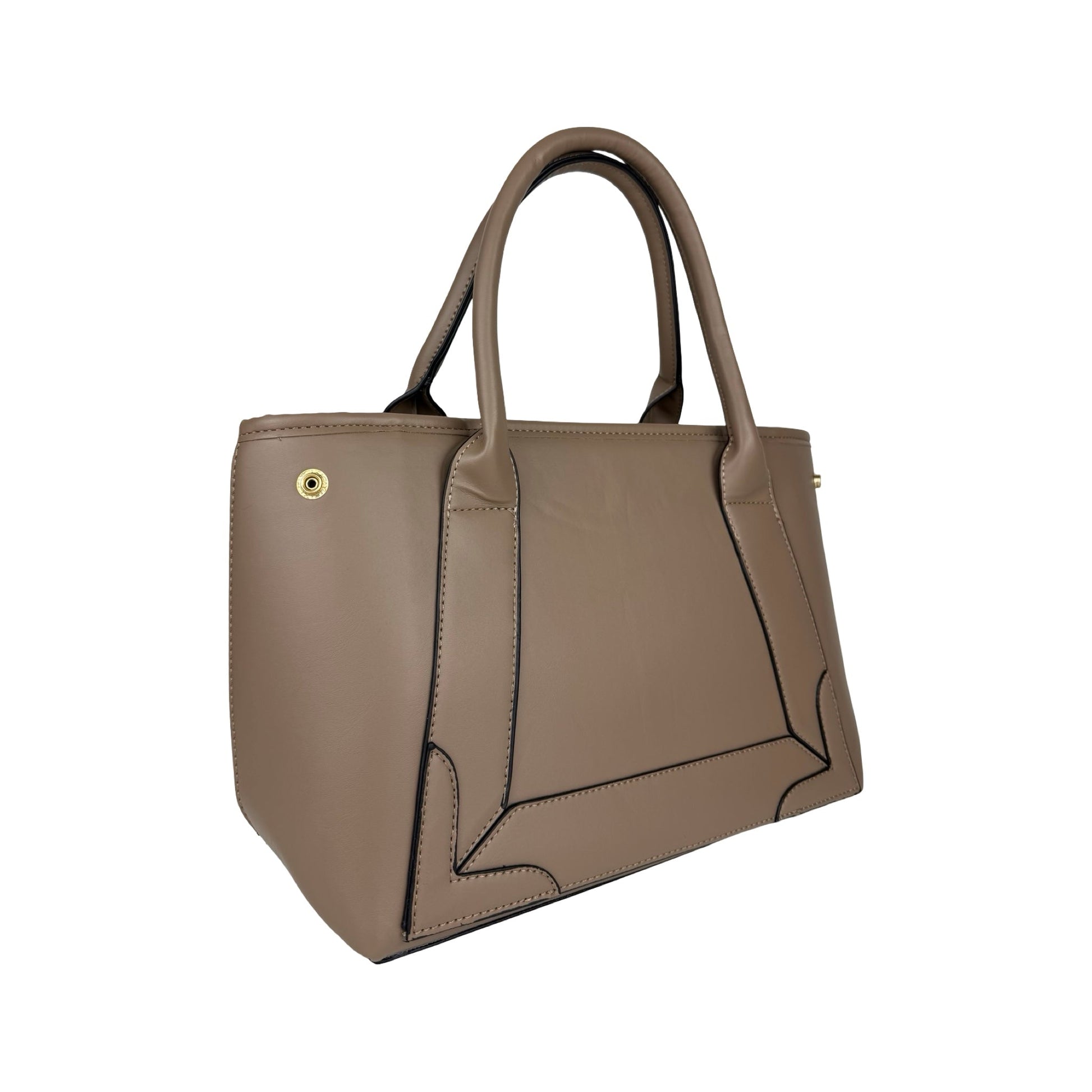 Cecilie Store Håndtaske Beige | MAS SELECTION