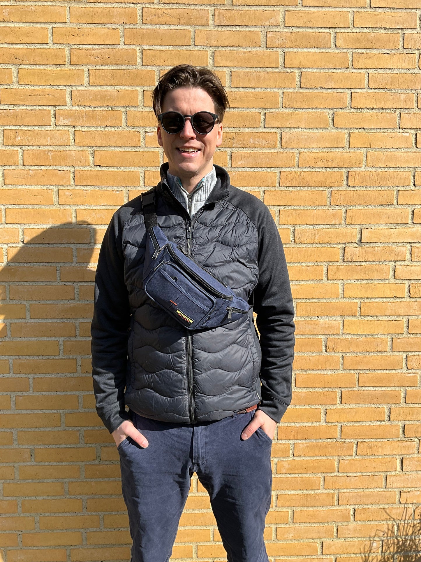 Bæltetaske Stor Sort| MAS SELECTION