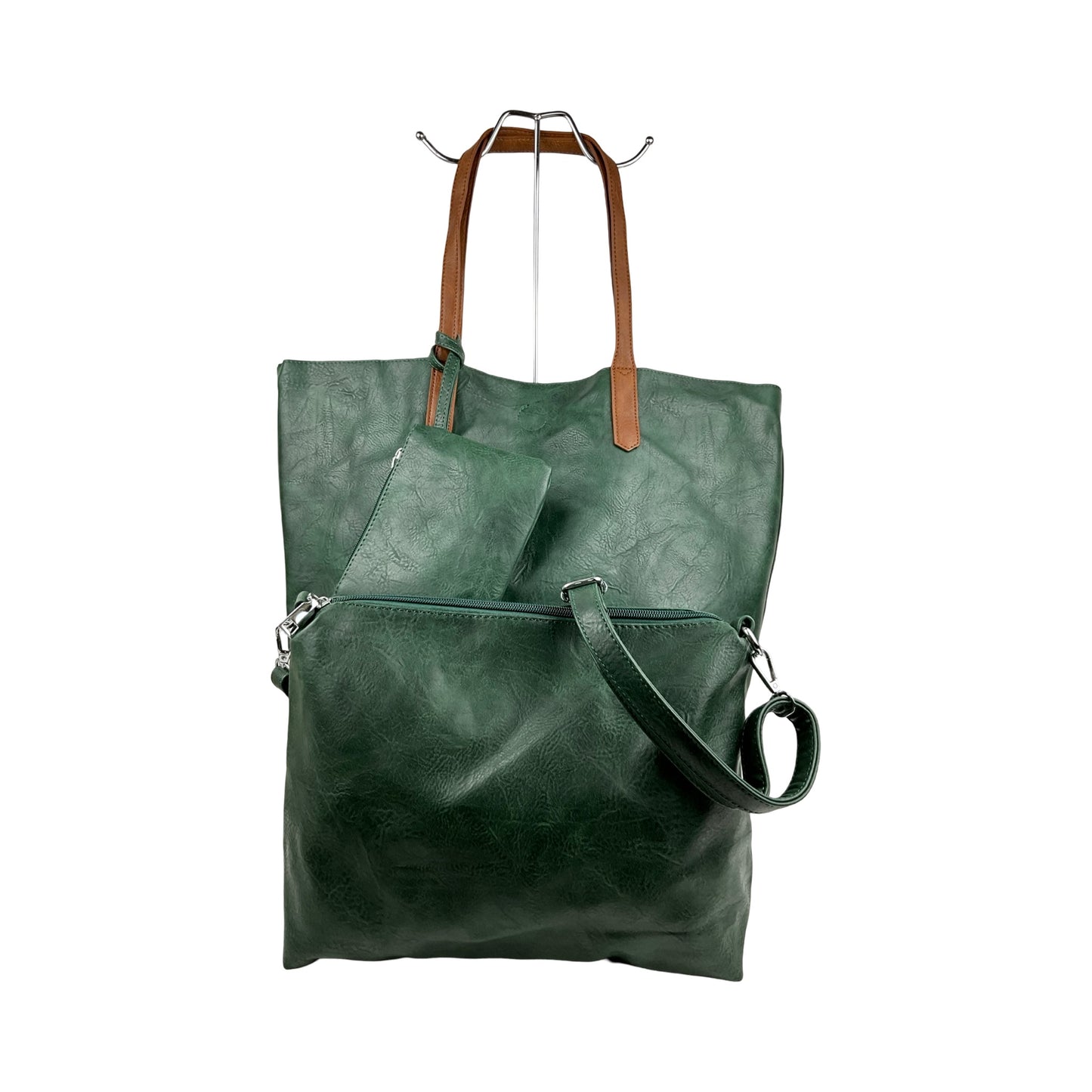 Veronica 3 i 1 Shopper Grøn