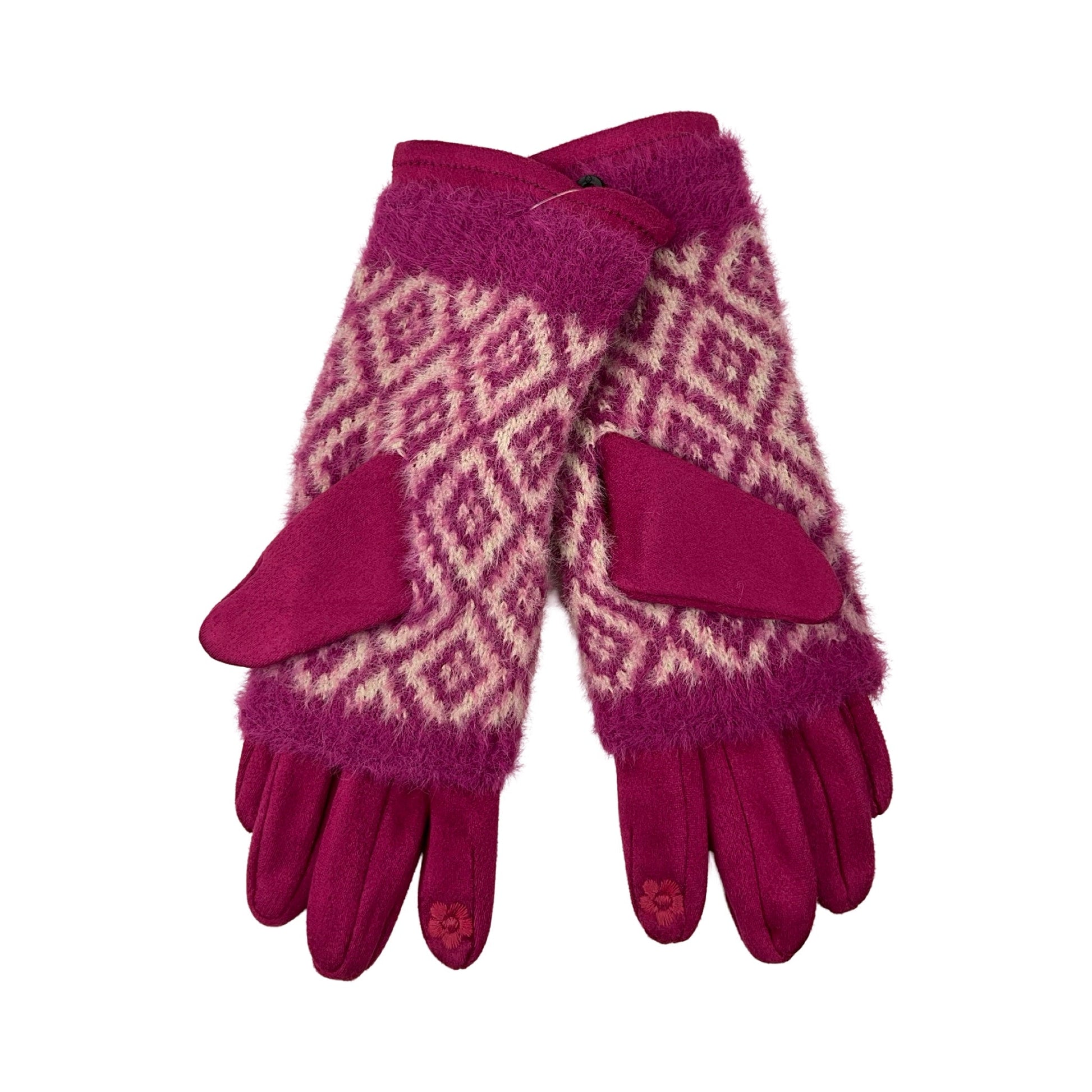 3 i 1 Handsker Fuchsia| MAS SELECTION