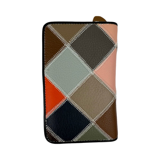 Mellemstor Damepung i Ægte Læder i Petrolblå| MAS SELECTION