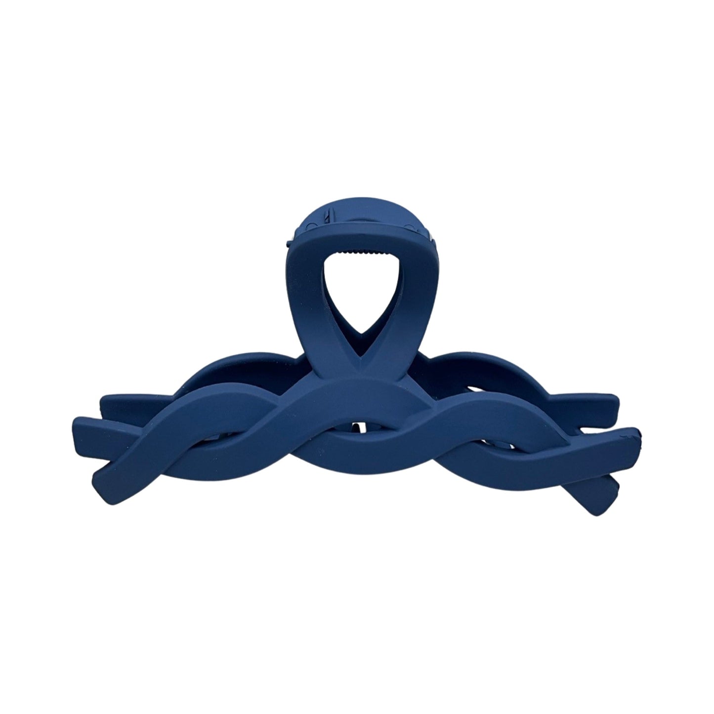 Hårklemme Crossover Design Mørkeblå| MAS SELECTION