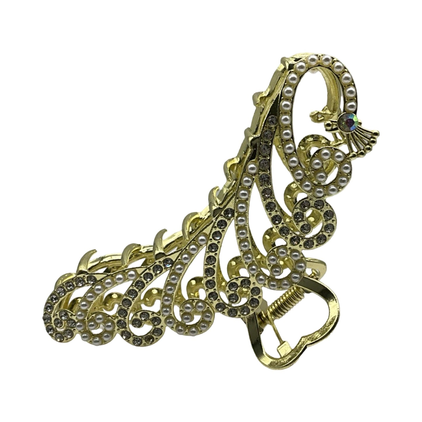 Metal Påfuglehårklemme| MAS SELECTION