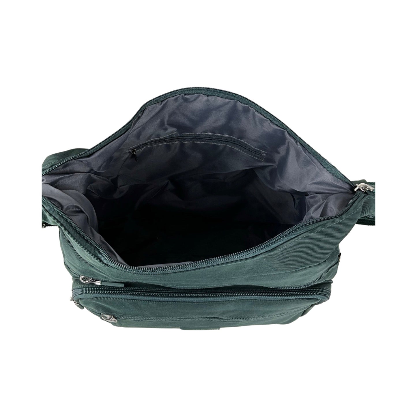 MS Klassisk Skuldertaske/Crossbody Mørkegrøn| MAS SELECTION