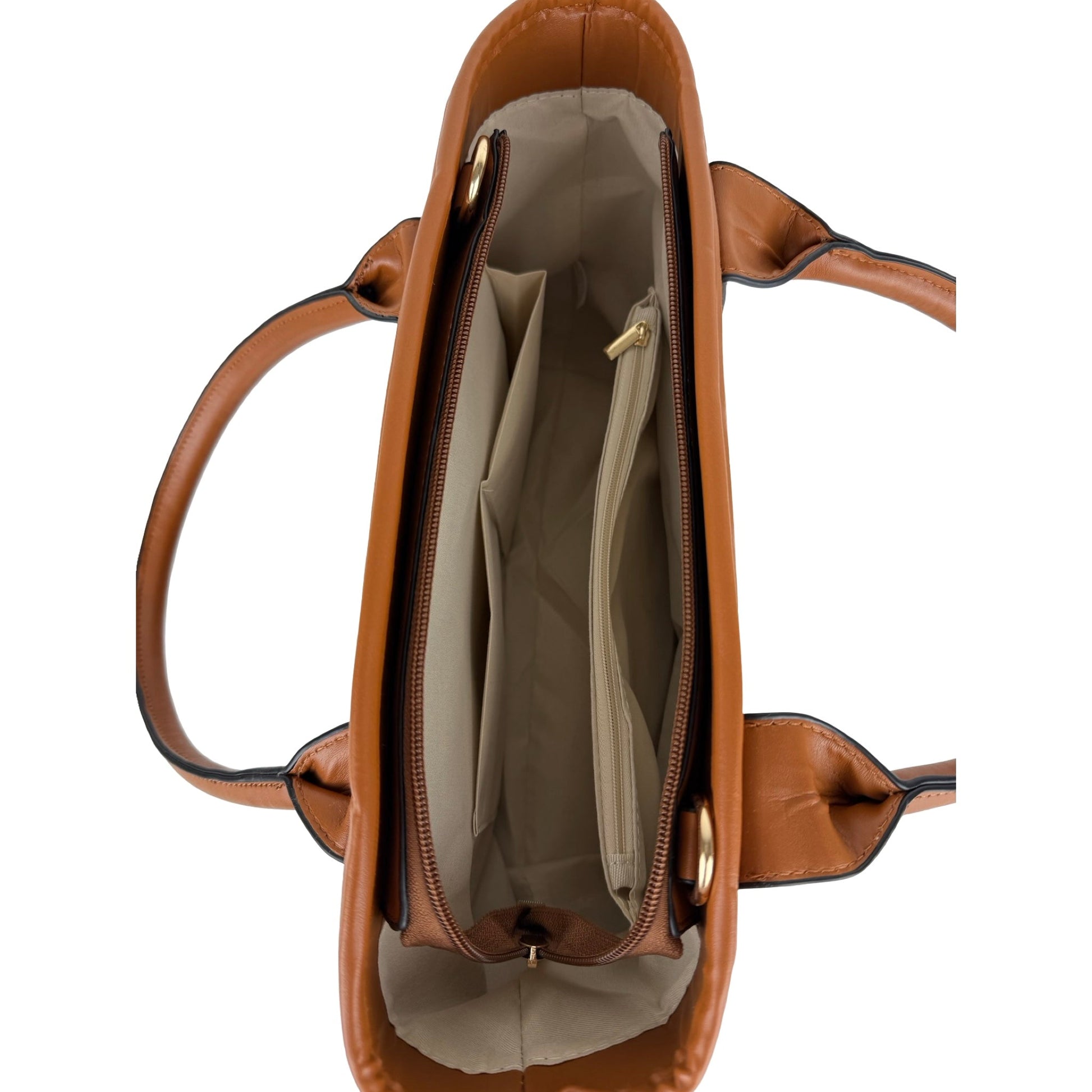 Cecilie Store Håndtaske Brun | MAS SELECTION