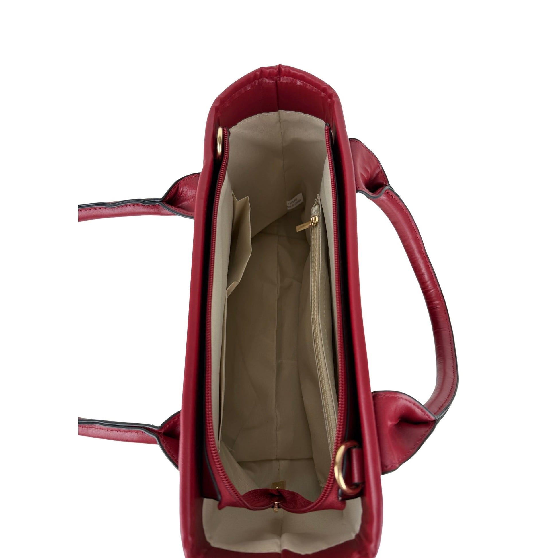 Cecilie Store Håndtaske Rød | MAS SELECTION