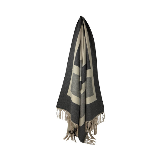 Vinterblød Tørklæde Grå | MAS SELECTION