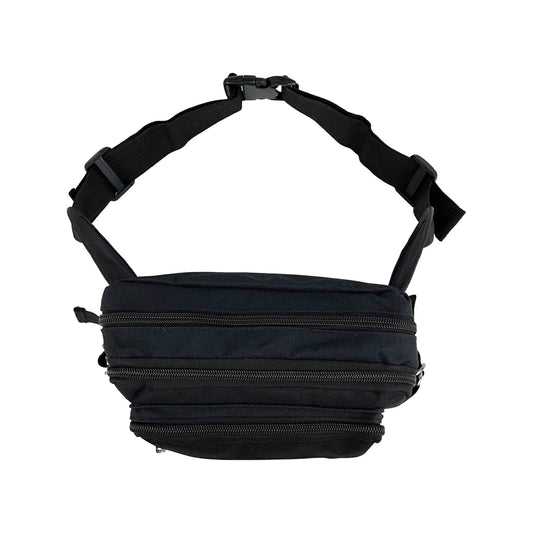 Bæltetaske Rektangulær Sort| MAS SELECTION
