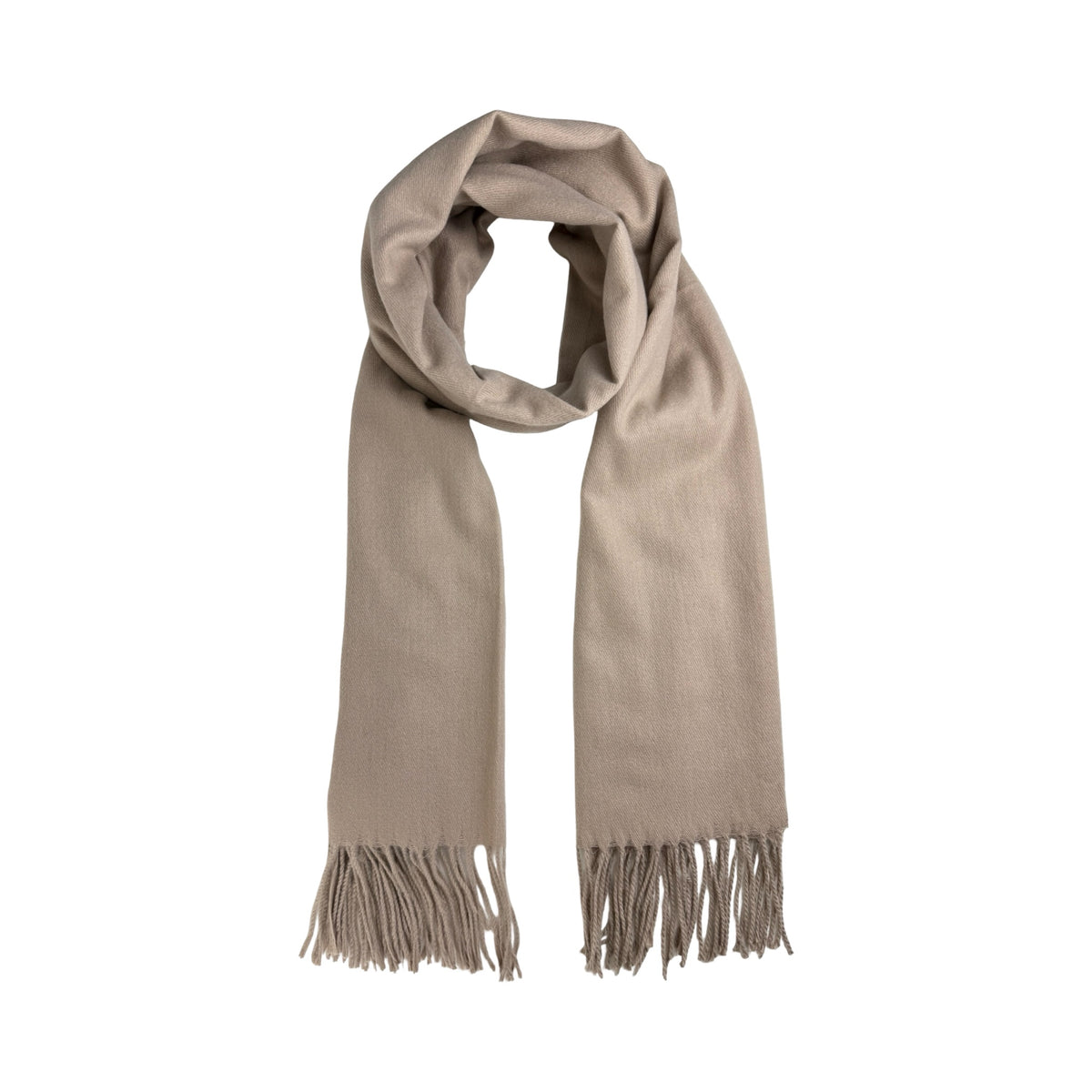 Blødt Tørklæde i Beige