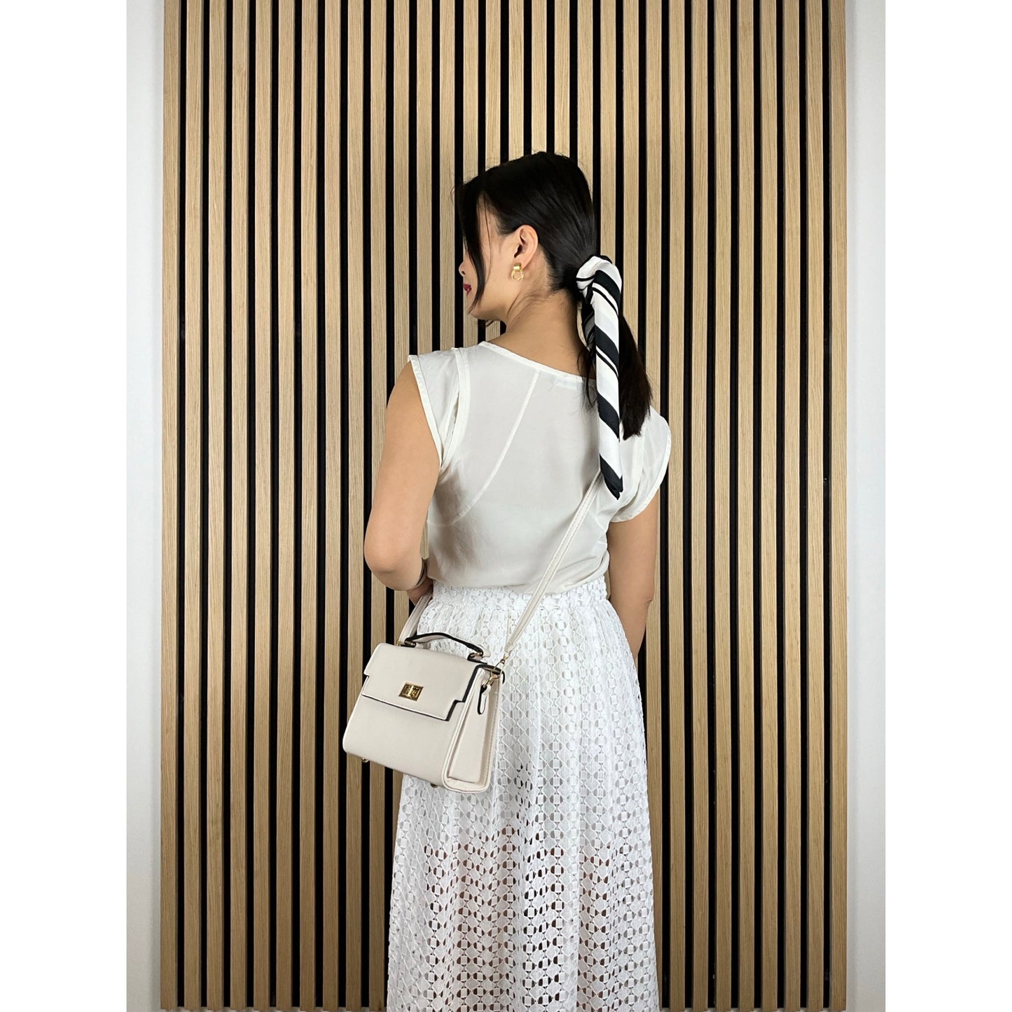 Vittoria crossbody-minitaske lyserød