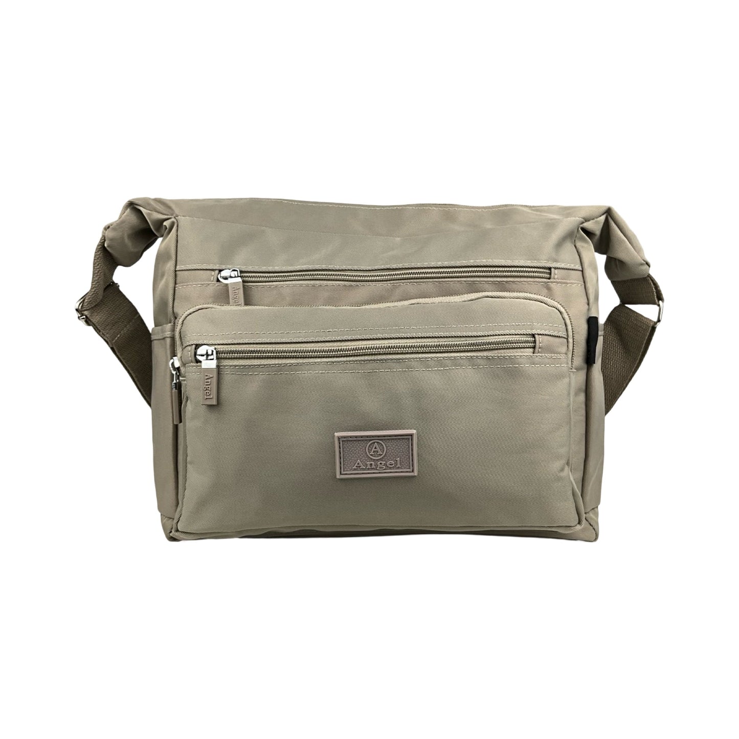 MS klassisk Skuldertaske/crossbody beige| MAS SELECTION
