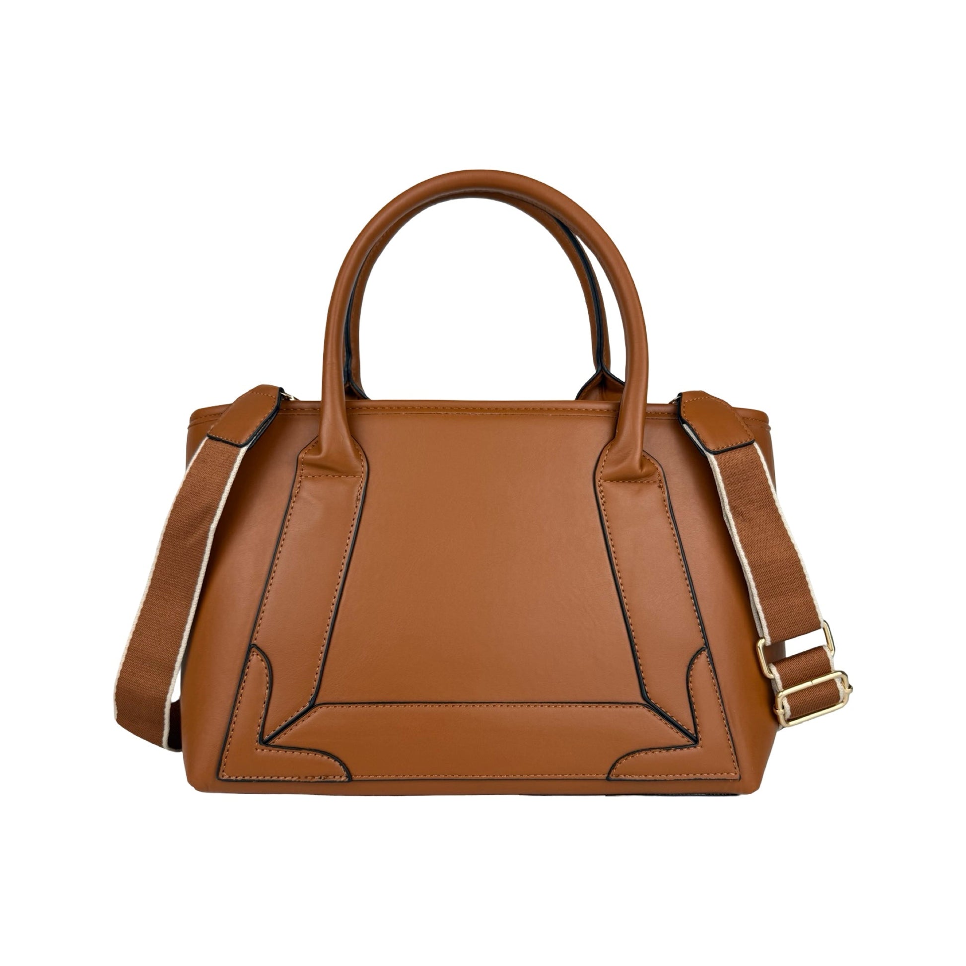 Cecilie Store Håndtaske Brun | MAS SELECTION