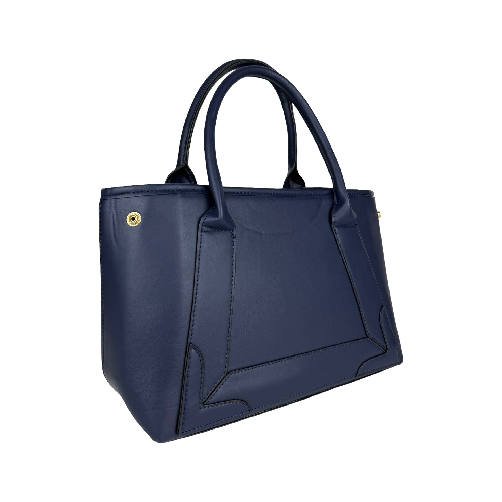 Cecilie Store Håndtaske Mørkeblå | MAS SELECTION