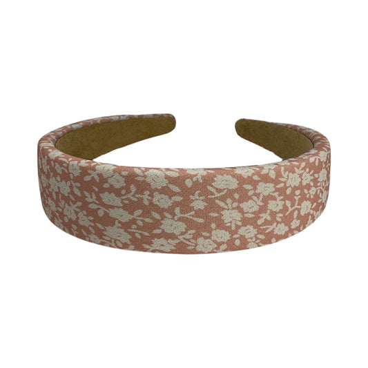 Hårbøjle lyserød med hvid blomster| MAS SELECTION