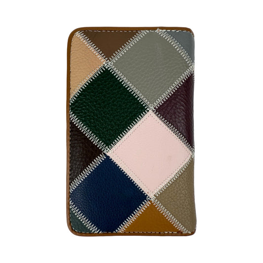 Mellemstor Damepung i Ægte Læder i Lyserød| MAS SELECTION