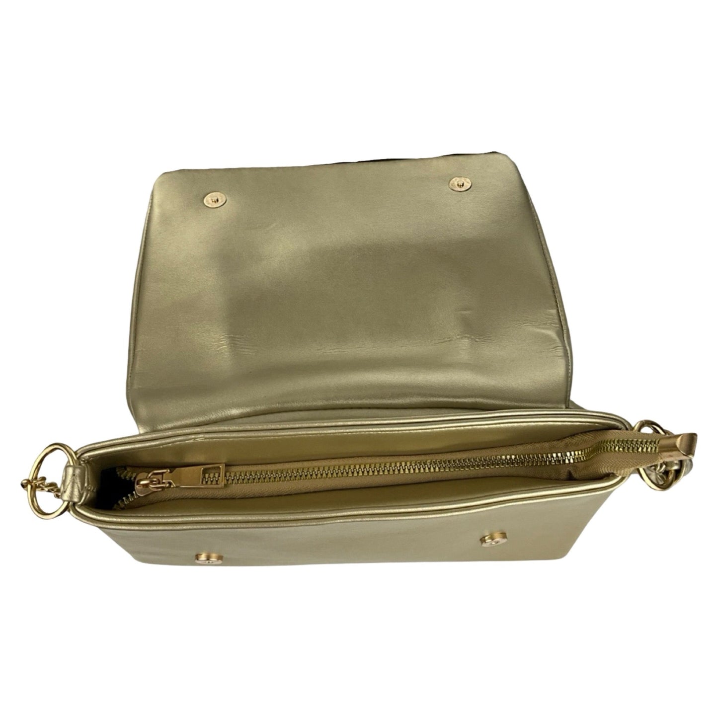 Elisa Skuldertaske Guld| MAS SELECTION