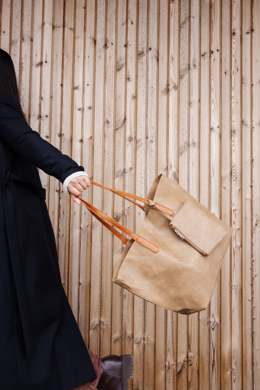 Veronica 3 i 1 Shopper Khaki | MAS SELECTION