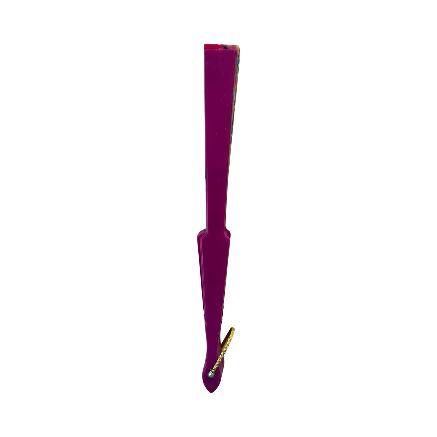 Citronmønstervifte i Fuchsia
