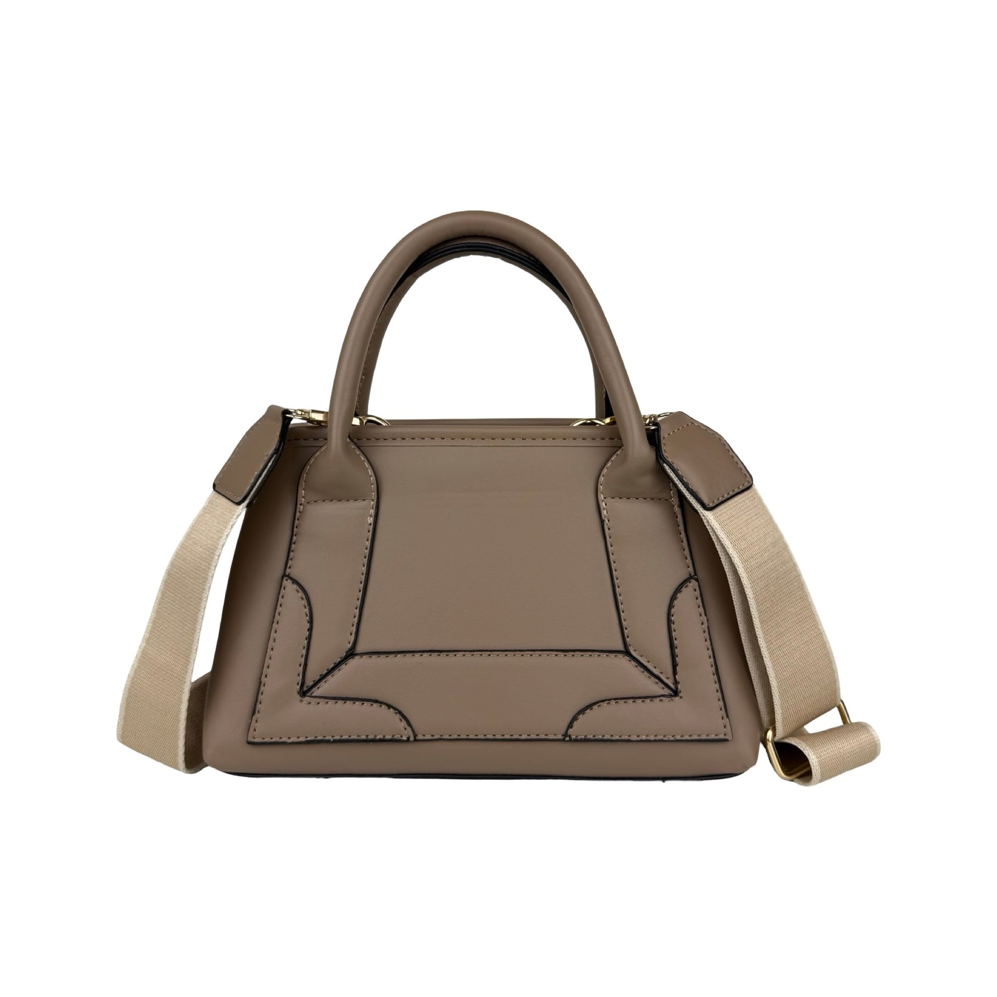 Cecilie Lille Håndtaske Beige | MAS SELECTION