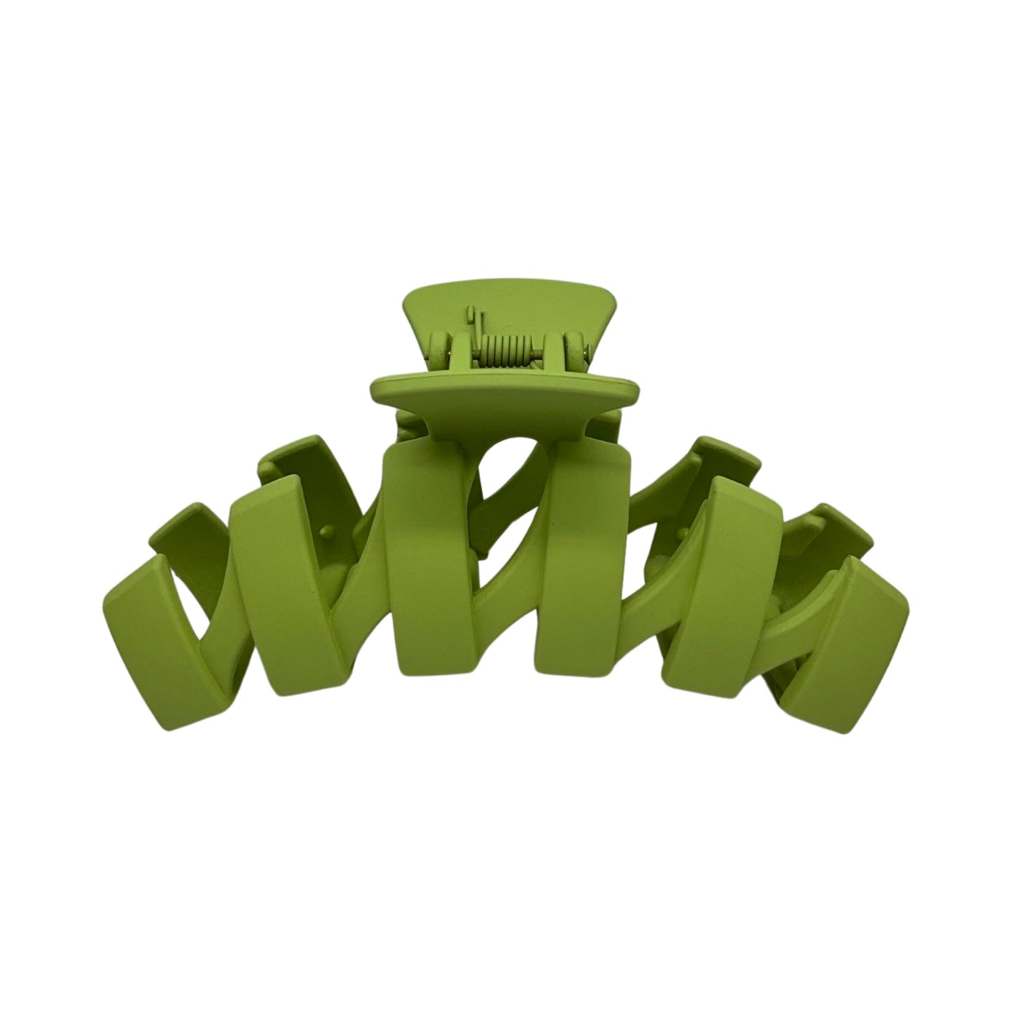 Hårklemme Zigzag Design Grøn