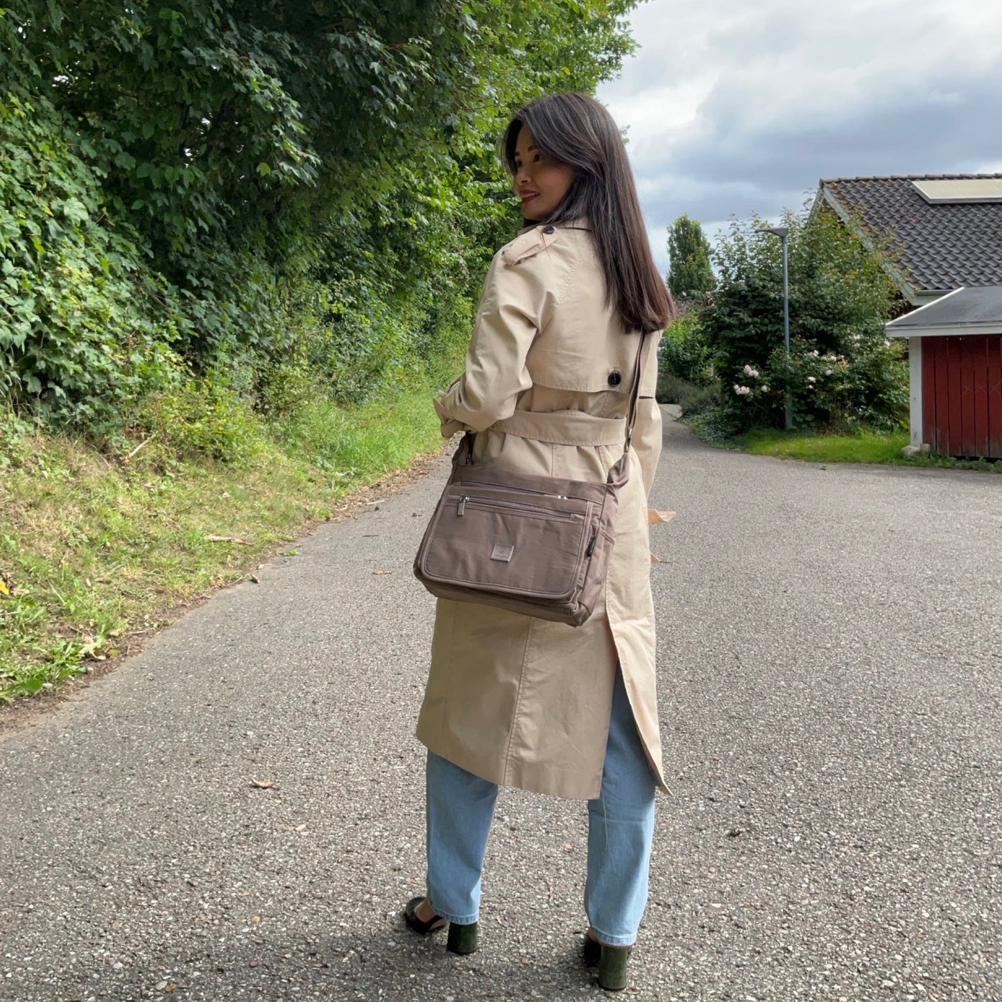 Antonella Skuldertaske Brun | MAS SELECTION