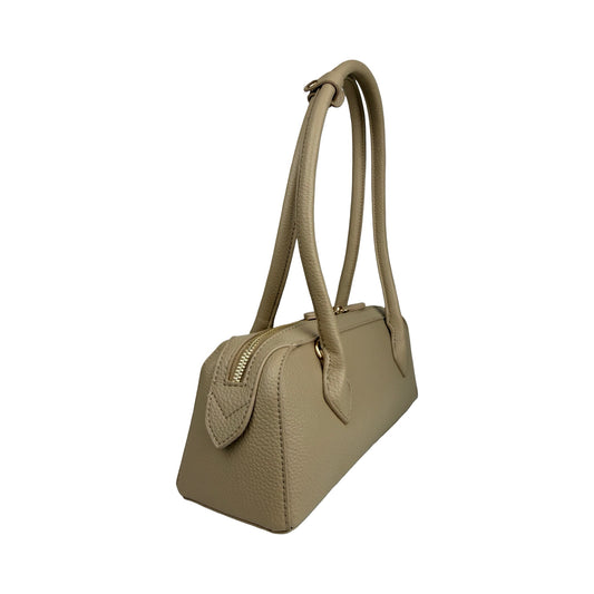 Olivia Skuldertaske i Beige