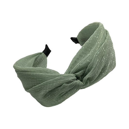 Eva Hårbøjle med Glitrende Striber Grøn| MAS SELECTION