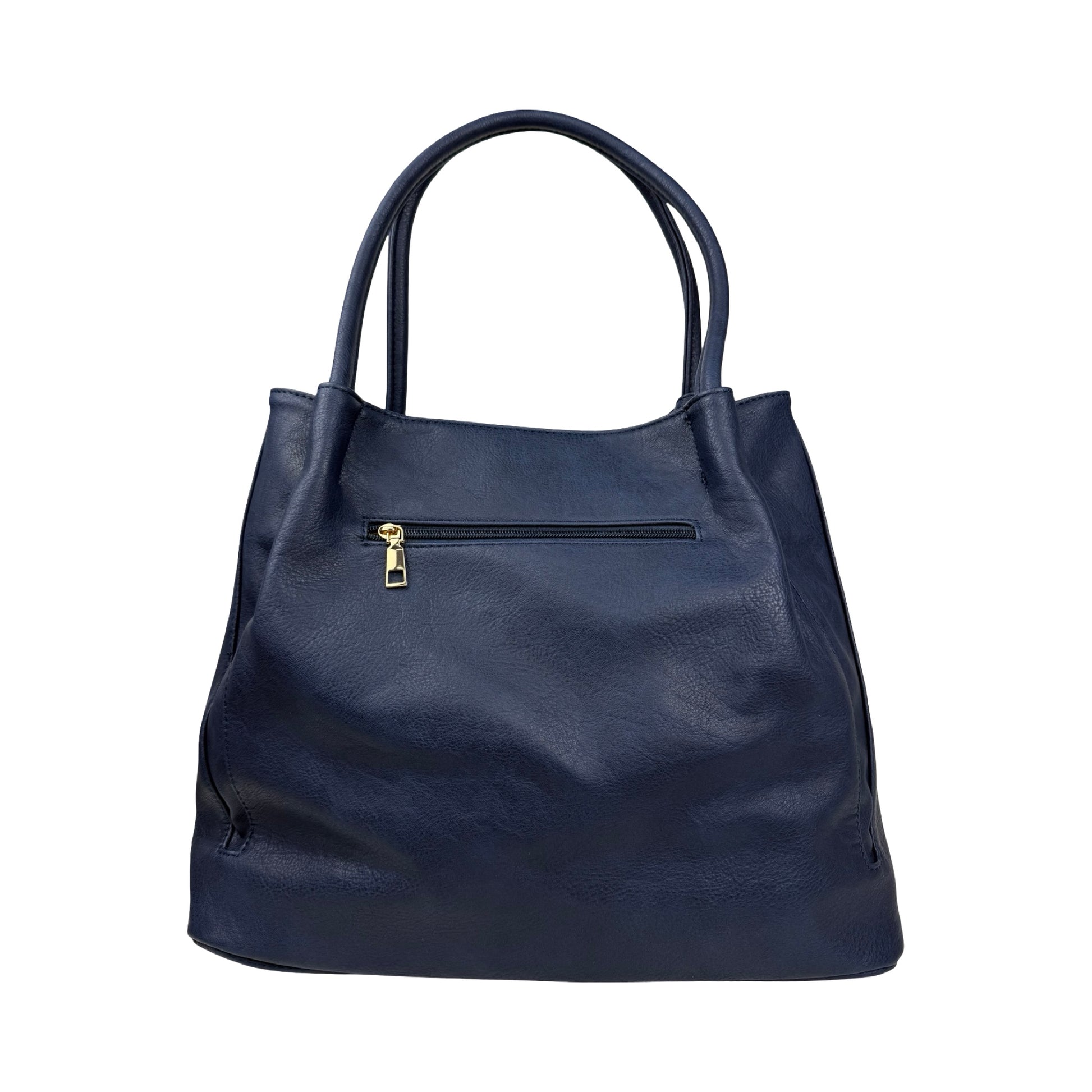 Veronica Tote Taske Mørkeblå | MAS SELECTION