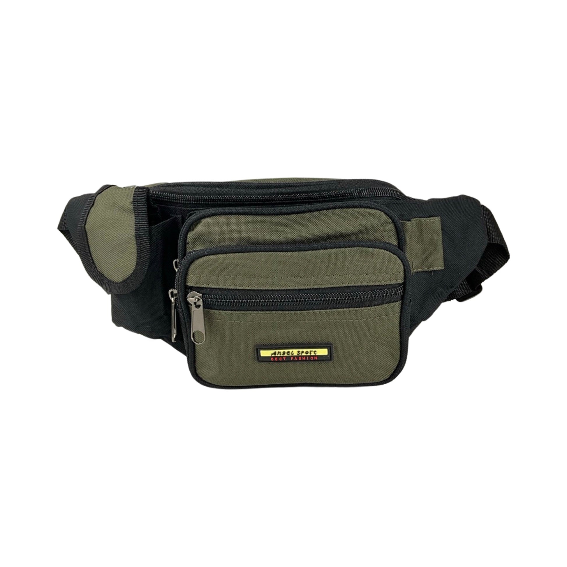Funktionel Bæltetaske Sort og Grøn| MAS SELECTION