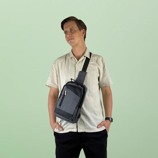 Slyngetaske Grå| MAS SELECTION