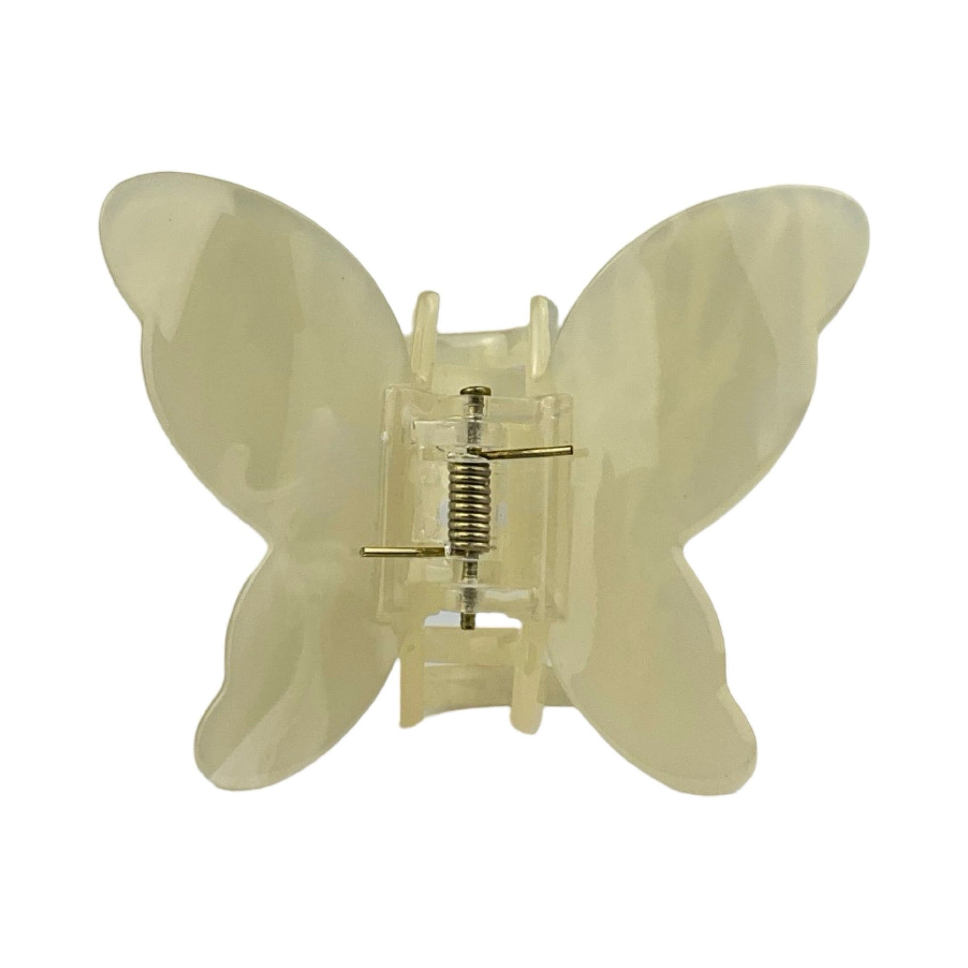 Sommerfugle hårklemme stor creme| MAS SELECTION
