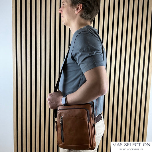 Messengertaske Brun| MAS SELECTION
