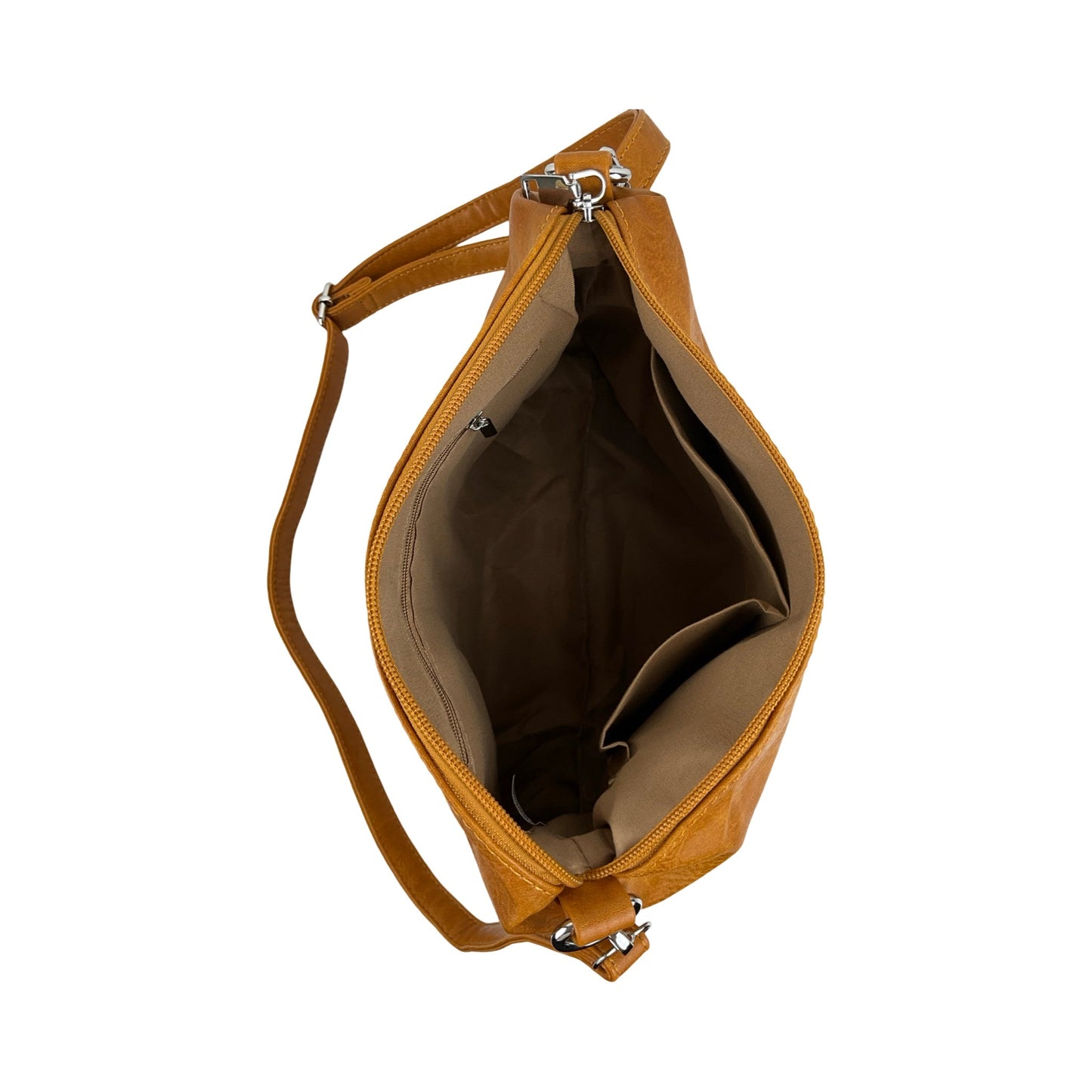 Veronica 3 i 1 Shopper Brun| MAS SELECTION