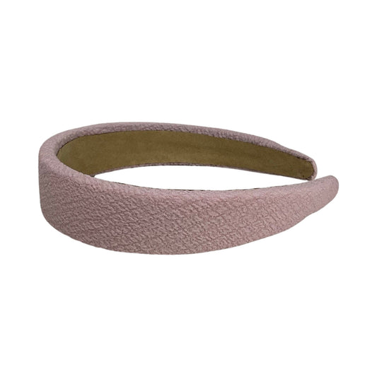 Hårbøjle pink med rynkeprint | MAS SELECTION