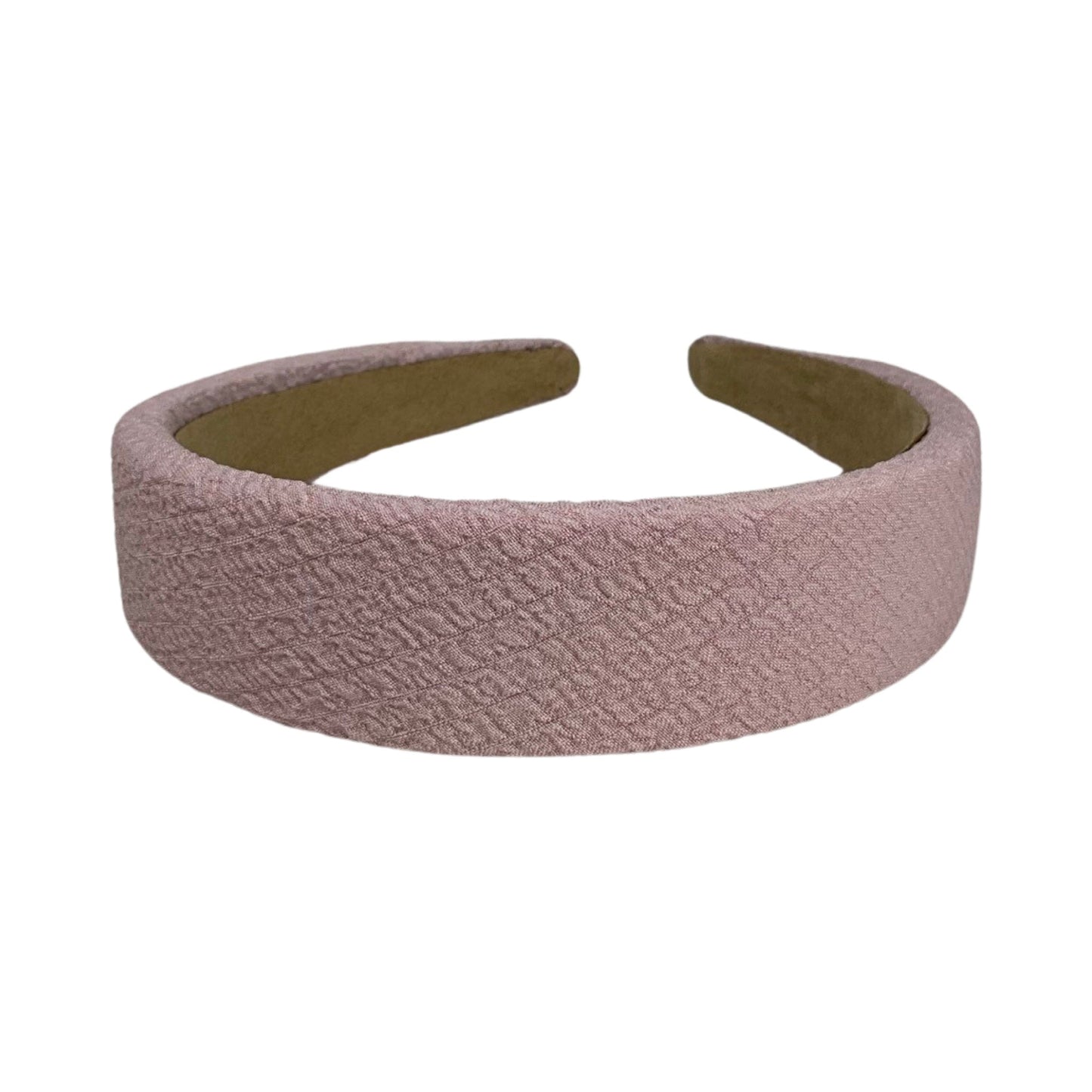 Hårbøjle pink med rynkeprint| MAS SELECTION