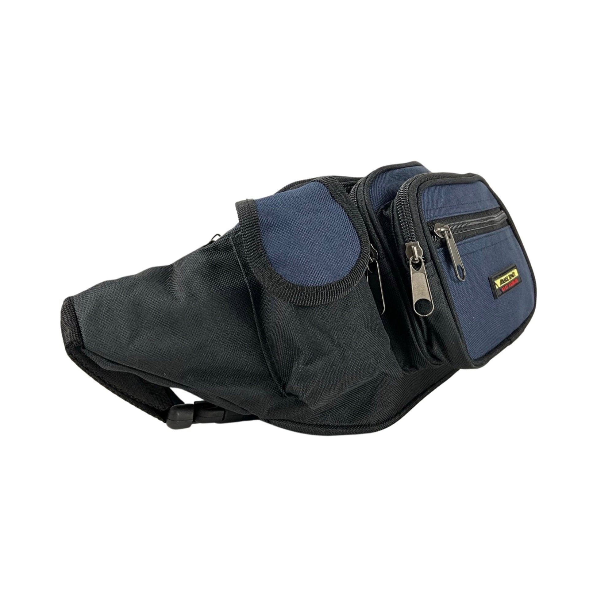 Funktionel Bæltetaske Sort og Blå| MAS SELECTION