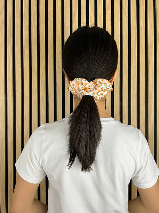 Calendula Blomsterscrunchie Orange | MAS SELECTION