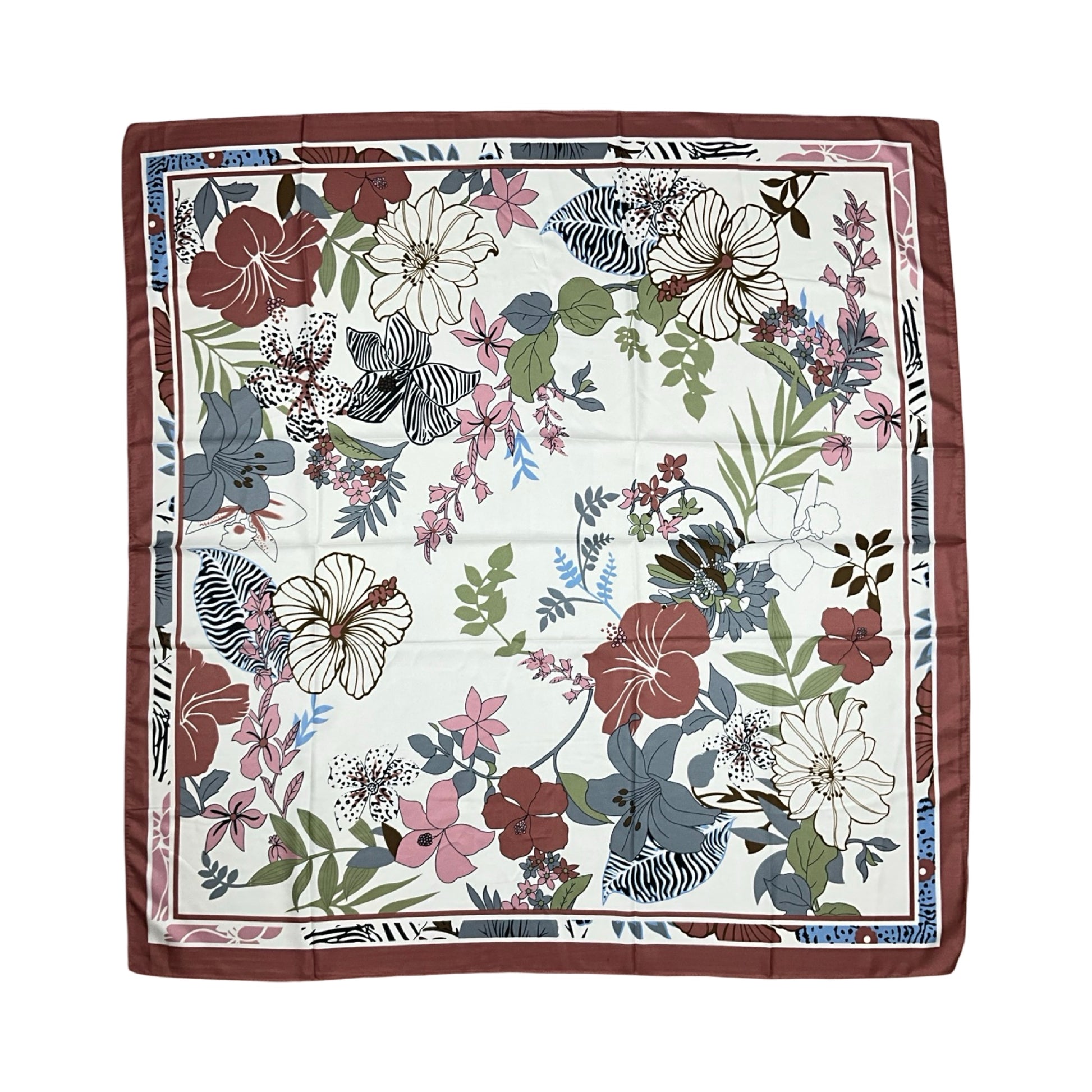 Antonella satin tørklæde i lyserød