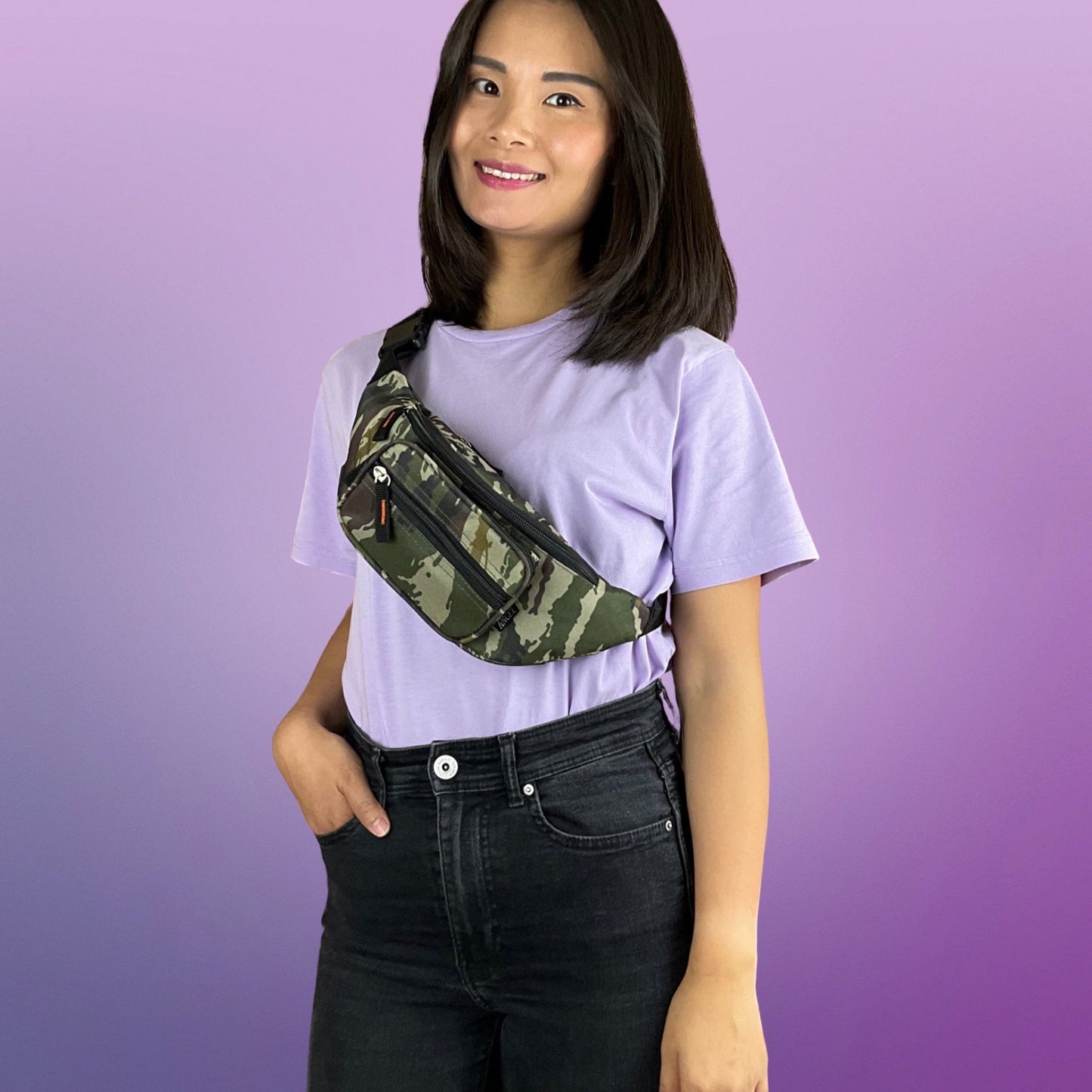 Bæltetaske camouflage| MAS SELECTION