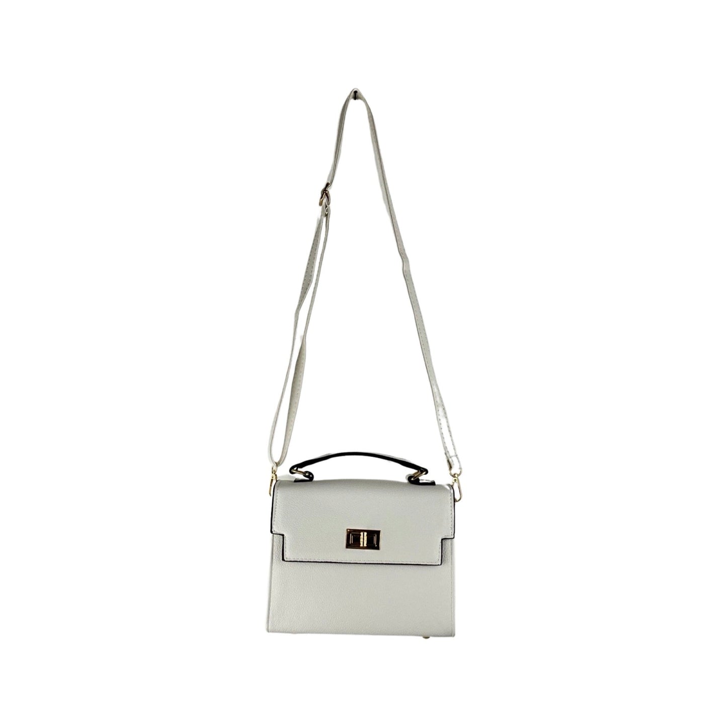 Vittoria crossbody-minitaske hvid| MAS SELECTION